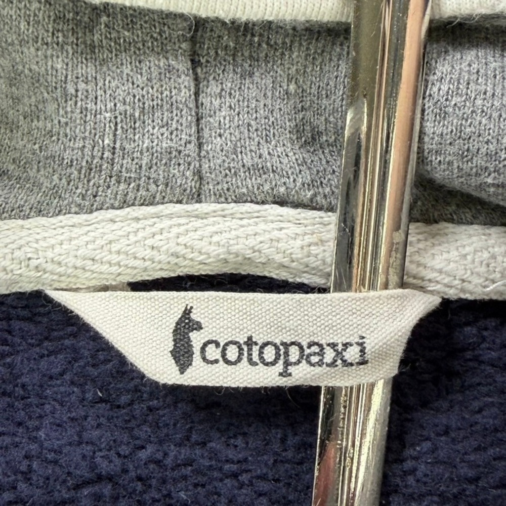 Cotopaxi Gear For Good Navy Blue Logo Hoodie Sweatshirt Womens Large Outdoors - Picture 7 of 12